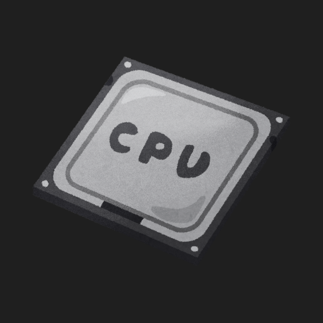 Illustration representing CPU