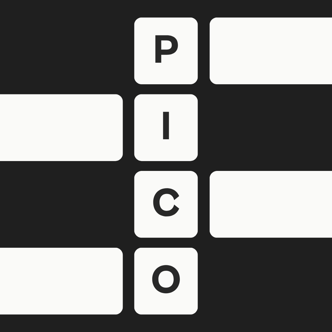 Illustration representing PICO