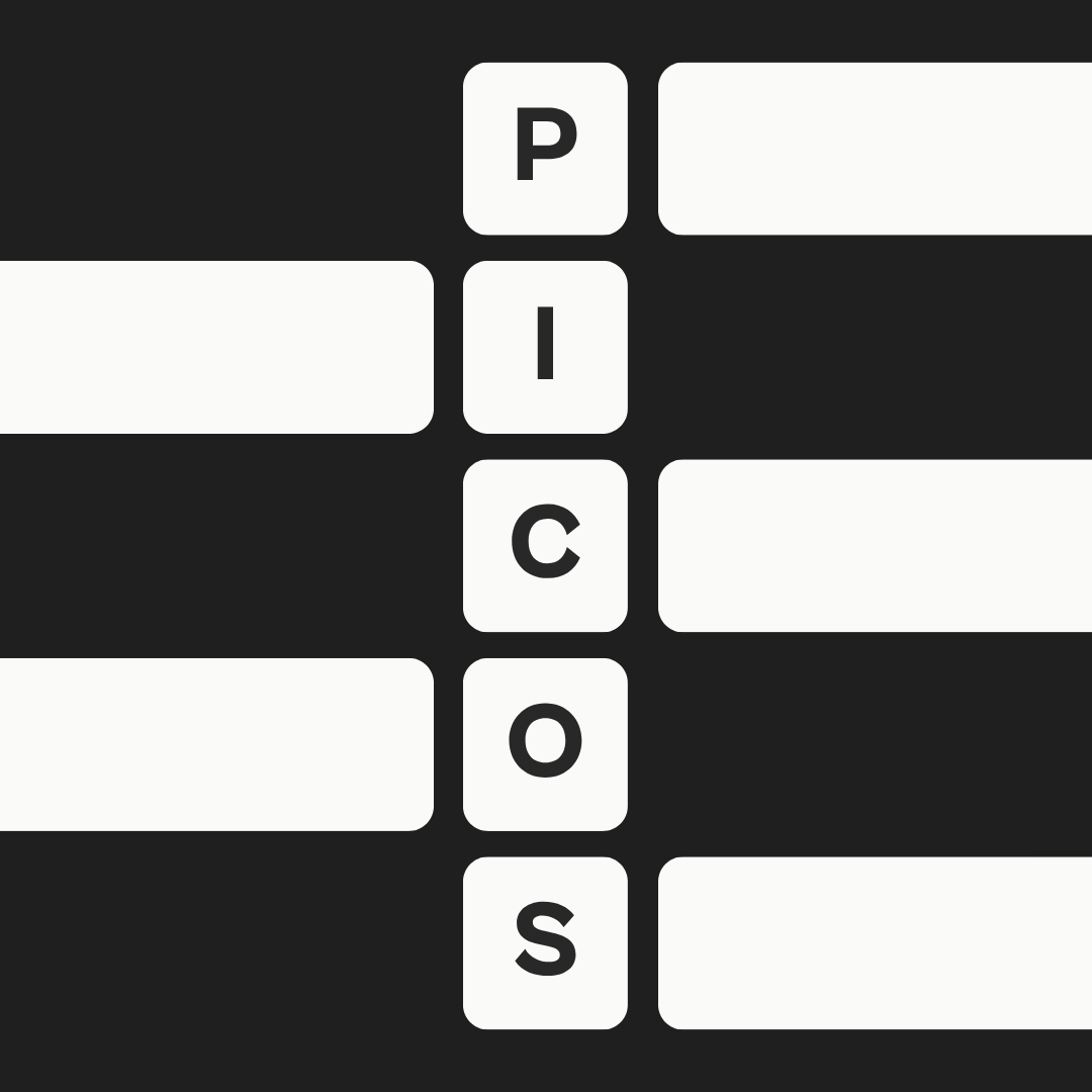 Illustration representing PICO(S)