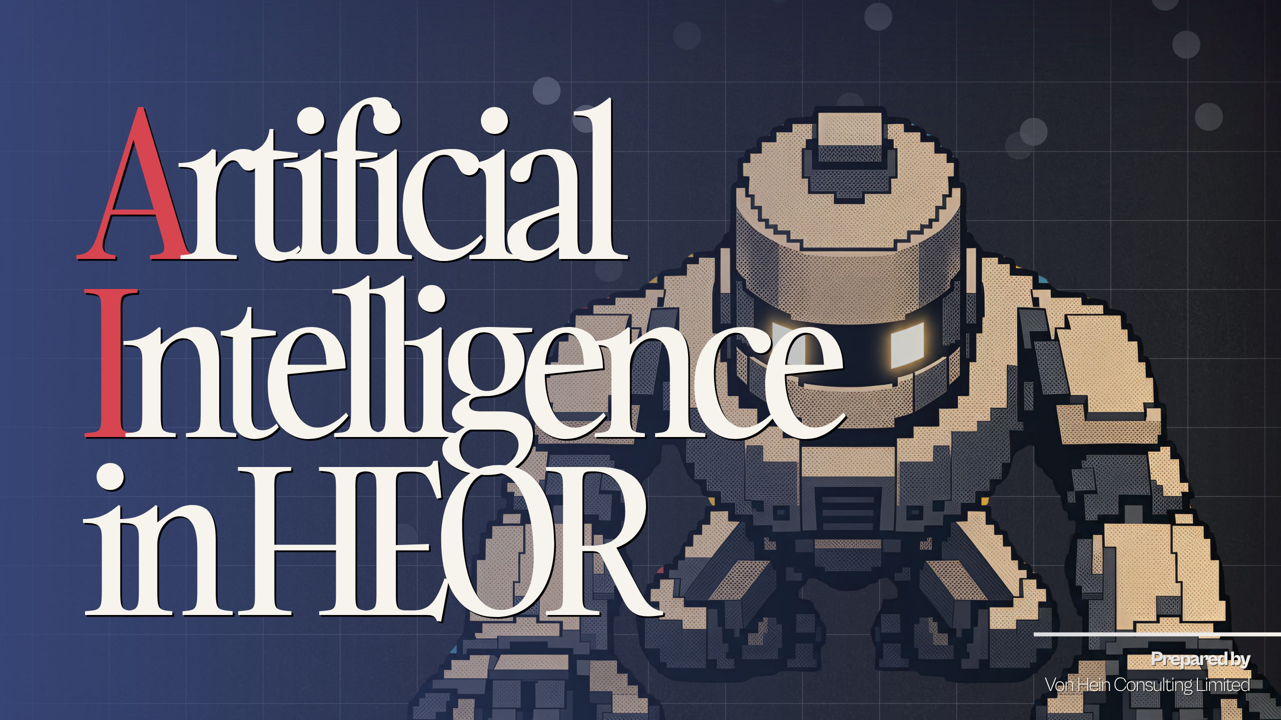 Artificial intelligence in HEOR report, in production